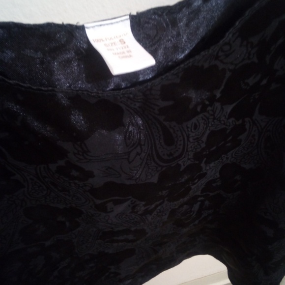 Women's black camisole - Picture 3 of 4